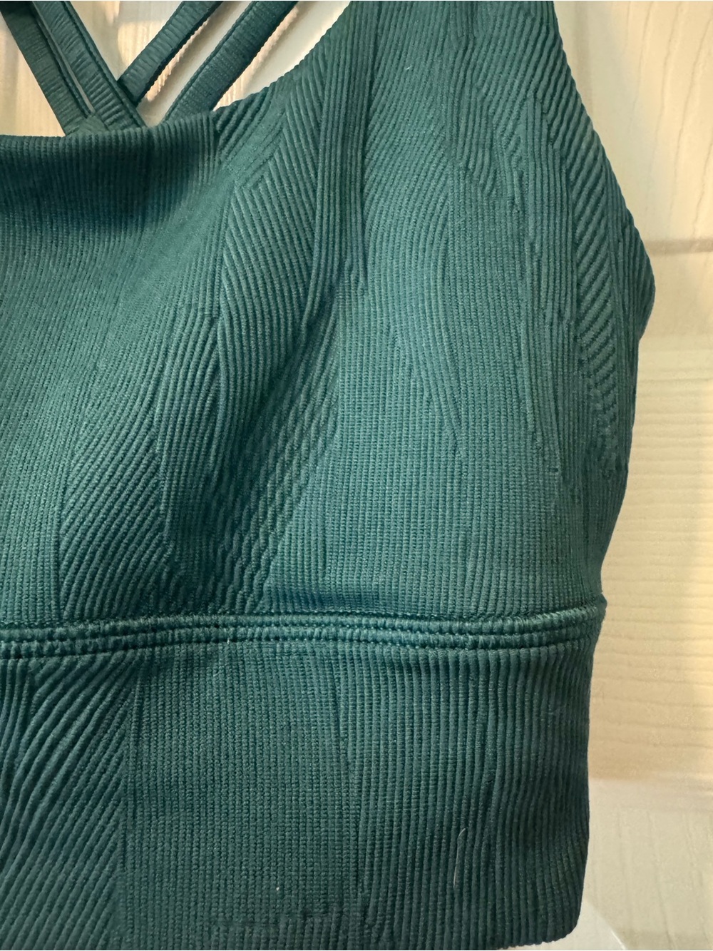 Lululemon Dark Teal Energy Sports Bra - Picture 4 of 5